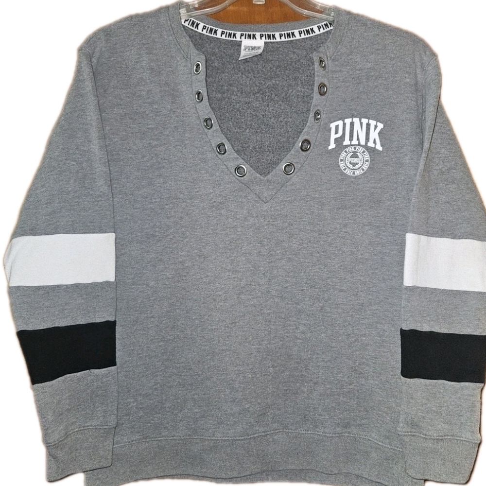 Victoria's Secret PINK Gray Sweatshirt